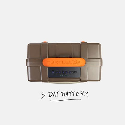 Turtlebox Original Gen 3 Outdoor Bluetooth Speaker, Waterproof, Delta - color: Delta