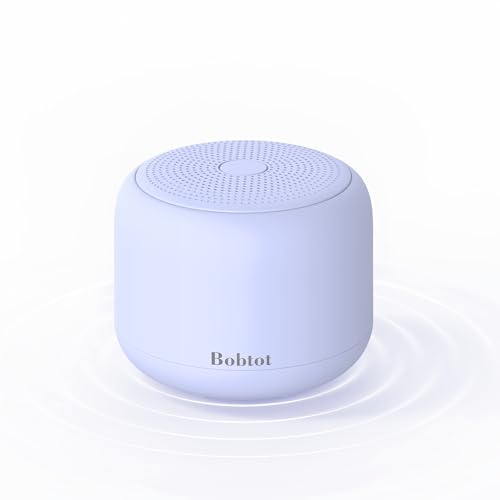 Bobtot Portable Bluetooth Speakers with Strap Mini Speaker, Pruple - color: Purple