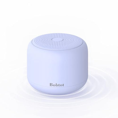 Bobtot Portable Bluetooth Speakers with Strap Mini Speaker, Pruple - color: Purple