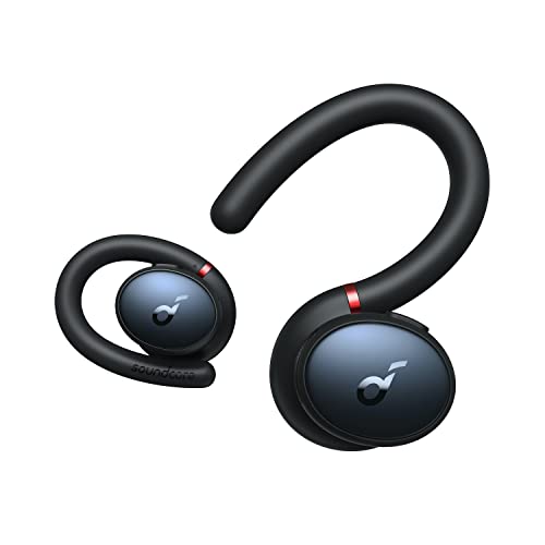 (Renewed) Soundcore Sport X10 True Wireless Bluetooth 5.2 Workout Headphones, Rotatable Ear Hooks, Deep Bass, IPX7 Waterproof, Sweatproof, 32H Play, Sport Earbuds, Gym, Running