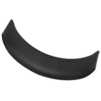 Geekria Protein Leather Headband Pad Compatible with Sony PlayStation Gold Wireless Stereo Headset PlayStation 4, PS3 (CECHYA-0083) Headphones, Replacement Band Repair Part (Black) - color: Black