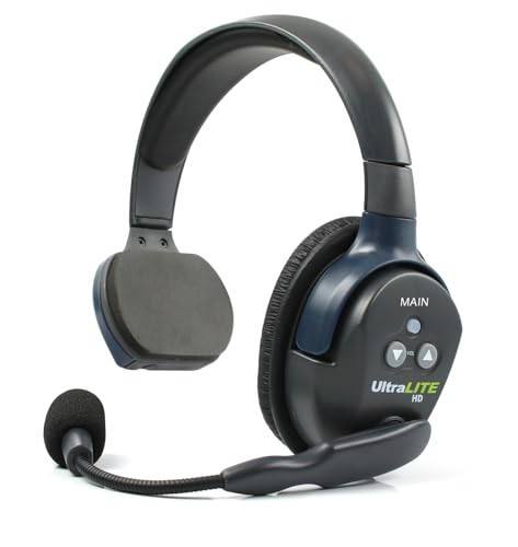 EARTEC ULSM-HD Ultralite HD Single Ear Replacement Main Headset, HD Version Only, Full Duplex Wireless Communication, Includes Rechargeable Battery - color: Main, size: Single Ear