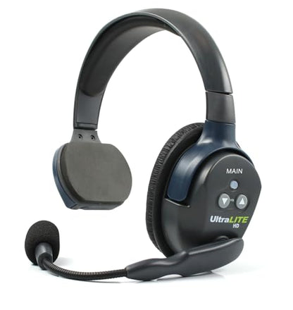 EARTEC ULSM-HD Ultralite HD Single Ear Replacement Main Headset, HD Version Only, Full Duplex Wireless Communication, Includes Rechargeable Battery - color: Main, size: Single Ear