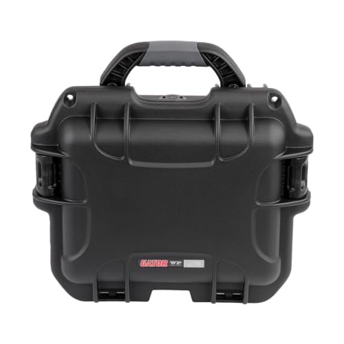 Gator GM-06-MIC-WP Waterproof Injection-Molded 6 Microphone Case - style: (6) Wired Microphones
