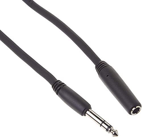 Pig Hog PHX14-25 1/4" TRSF to 1/4" TRSM Headphone Extension Cable, 25 Feet - size: 25 Feet