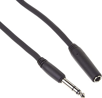 Pig Hog PHX14-25 1/4" TRSF to 1/4" TRSM Headphone Extension Cable, 25 Feet - size: 25 Feet