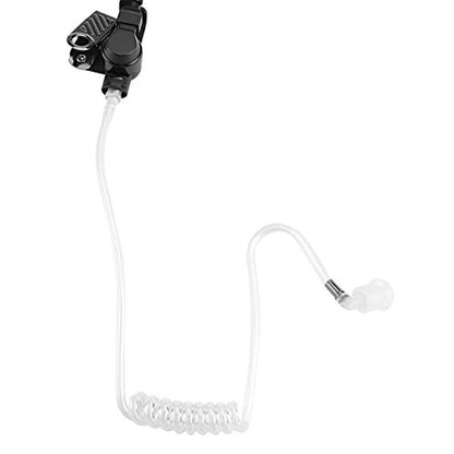 Replacement Earpiece Tube for Motorola Kenwood Baofeng Radio | Also Fit Midland Retevis Surveillance Headset (2 Packs) - color: (2 Packs)