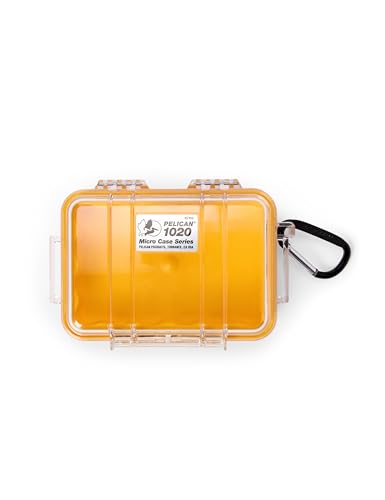 Pelican 1020 Micro Case (Yellow/Clear) - color: Yellow/Clear