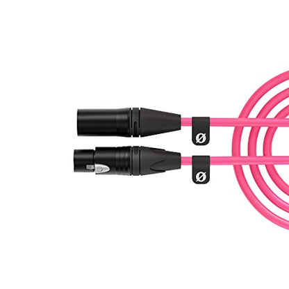 RØDE XLR-3 Premium XLR Cable (3m, Pink) - color: Pink
