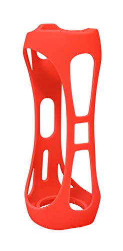 Alltravel Featured Silicon Sleeve for JBL FLIP 5 Waterproof Portable Bluetooth Speaker, More Protective and and Real Sound Design (Red) - color: Red