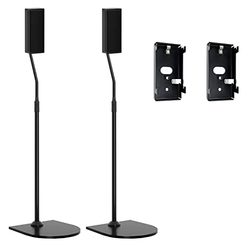 Adjustable Stand for Bose Speaker Stands with Slideconnect Bracket, for UB-20, UB-20 II, WB-50 II, UFS-20 II, UTS-20 II, CM520, CineMate II, GS II, Speaker Floor Stands, Pack of 2