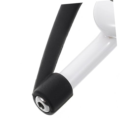 Housoutil 1pair Silicone Ear Hooks for Earbuds Slip Comfortable Fit for Running Jogging Cycling Compatible Earphone Models Black Silicone Accessories