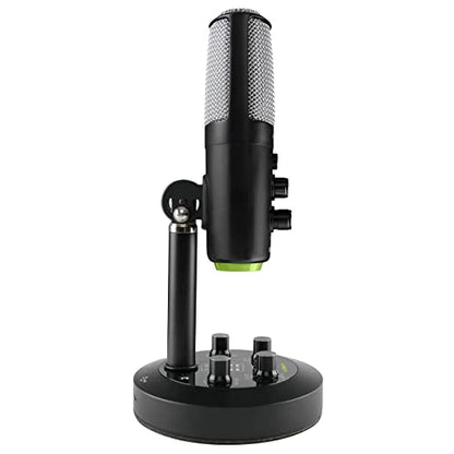 Mackie EM-Series, Premium USB Condenser Microphone with Built-in 2-Channel Mixer (EM-Chromium) - size: USB, style: Chromium - Studio