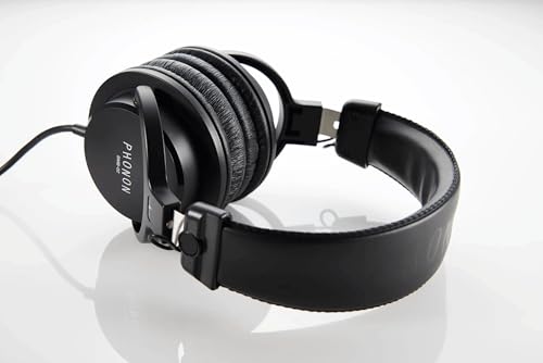 PHONON SMB-02 Subtonic Studio Monitor Basic Headphones for Professional Studio Use