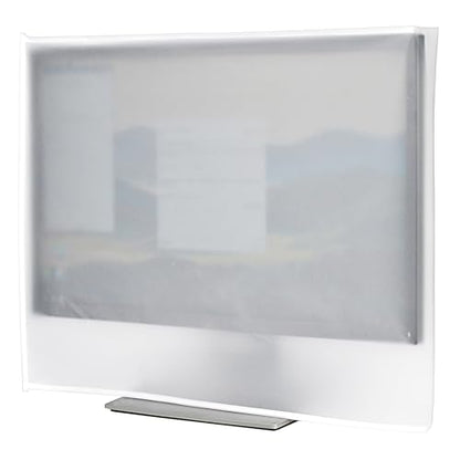 Monitor Dust Cover Protective See-Through Lightweight Waterproof Case for 37"-41" Computer Monitor LCD/LED Screen (37W x22H x3D) - size: 37"-41" in