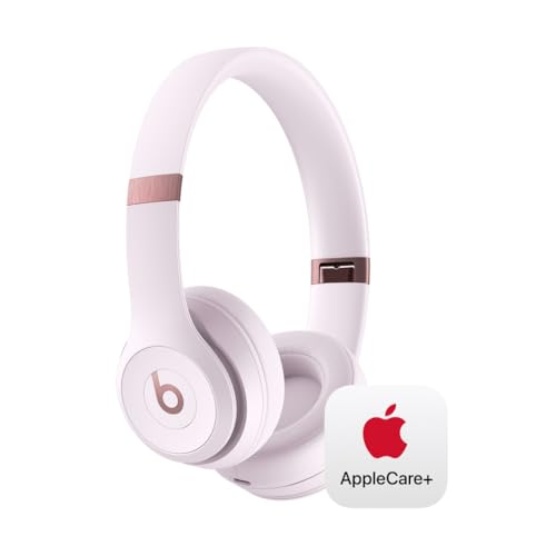 Beats Solo4 with AppleCare+ for Headphones (2 Years) - Cloud Pink - color: Cloud Pink, style: With AppleCare+