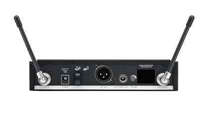 Shure BLX14R/W85M Rack-Mount Lavalier Audio System J11 Band (596–620 MHz) – BLX4R Receiver, BLX1 Bodypack & WL185m Cardioid Lavalier Mic, Up to 14 Hr Battery, 300 ft Range