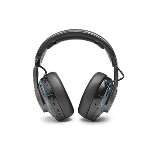 JBL Quantum One - USB wired over-ear professional gaming headset with head-tracking enhanced JBL QuantumSPHERE 360, Active noise cancelling and Hi-Res certified sound (Black)
