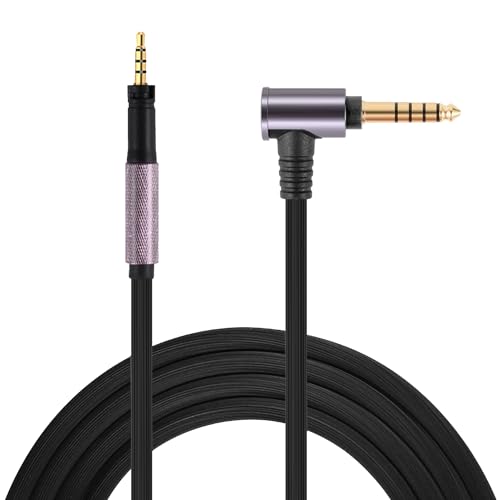 FAAEAL Audio Cable Compatible with Sennheiser Momentum 4 Momentum 3 Momentum 2.0 HD450BT PXC550 HD400S Headphones for Musician Audiophile 4.9ft 4.4mm Plug - style: 4.4mm