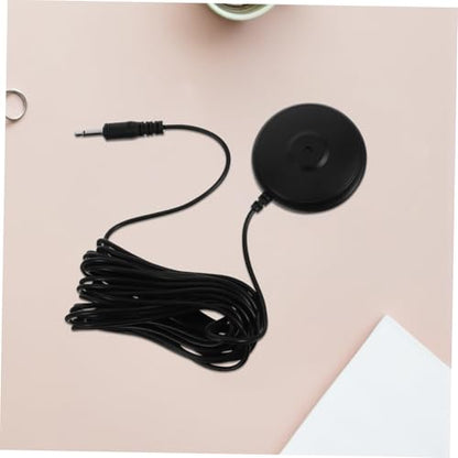 Calibration Microphone for Audio Tuning Measurement Mic for Desktop Conference and Theater Systems 3.5mm Plug, 2-Pole Mono Straight Plug Precise Voice Pickup Noise Reduction