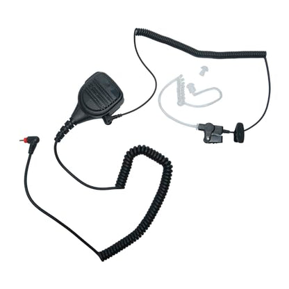 SL300 Mic with 3.5MM Police earpiece for SL7550e TLK110 SL1K Radio | Compatible with Motorola TLK100 SL3500e SL7550 SL7550e SL7580e SL7590e SL4000 SL1K SL1M