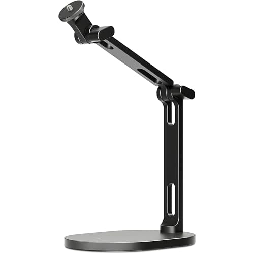 Rode PodMic Dynamic Broadcast Microphone Bundle with DS2 Weighted-Base Desktop Mic Arm and 10-Foot Balanced XLR Cable — Cardioid XLR Studio Mic for Podcasting, Streaming, Voice Over, Broadcasting