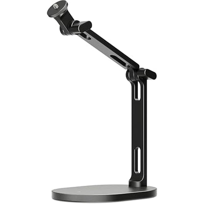 Rode PodMic Dynamic Broadcast Microphone Bundle with DS2 Weighted-Base Desktop Mic Arm and 10-Foot Balanced XLR Cable — Cardioid XLR Studio Mic for Podcasting, Streaming, Voice Over, Broadcasting