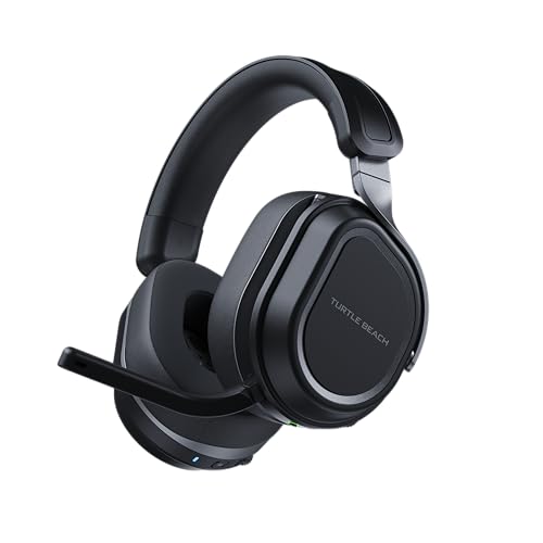 Turtle Beach Stealth 700 Wireless Multiplatform Gaming Headset for PC & PS5 | PlayStation, PS4, Mobile, Bluetooth, 24-Bit Audio, 60mm Dual Drivers, 80-Hr Battery, Noise-Cancelling Flip-to-Mute Mic, Black
