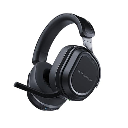 Turtle Beach Stealth 700 Wireless Multiplatform Gaming Headset for PC & PS5 | PlayStation, PS4, Mobile, Bluetooth, 24-Bit Audio, 60mm Dual Drivers, 80-Hr Battery, Noise-Cancelling Flip-to-Mute Mic, Black