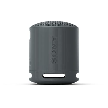 Sony SRS-XB100 Wireless Bluetooth Portable Lightweight Speaker, Black | 16 Hr Battery, Super-Compact Travel Speaker, IP67 Waterproof & Dustproof Shower Speaker, Versatile Strap, Hands-free Calling - color: Black