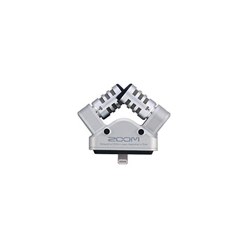 Zoom iQ6 iOS Lighting Microphone for Music, Video & Interview Recording on iPhone & iPad with Rotatable Capsule - style: iQ6