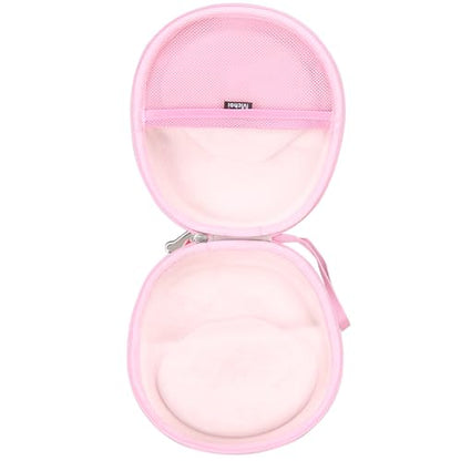 Mchoi Hard Protable Case Fits for Logitech H390 / Logitech Zone 301 Wired Headset, Case Only, Pink - color: Pink