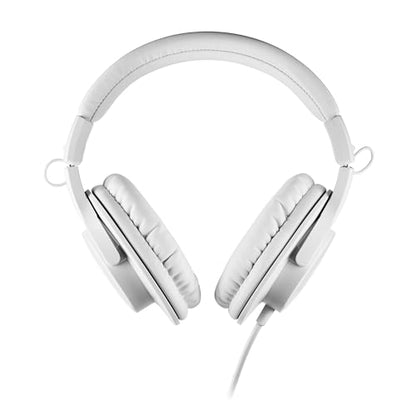 Audio-Technica ATH-M20xWH Professional Monitor Headphones - White Bundle with Case and Austin Bazaar Polishing Cloth - color: White, style: M20x