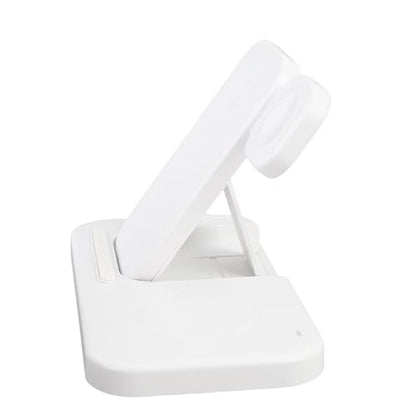 Fabater Wireless Charging Station, 15W Fast Foldable with 4 in 1 Charging Dock, Multi Device Charger Stand for Phone Watch Headphone Travel