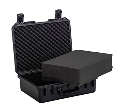 MEIJIA Premium Waterproof Hard Camera Case,Hard Case with customizable fit foam,Full Protection with Light&Convenient Design,Elegant Black (19.3"x15.25"x7.3") - size: 19.3"x15.25"x7.3"