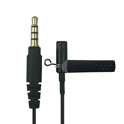 ABS Plastic Lavalier Microphone Tie Clip for Rode Lavalier GO, SmartLav + Lapel Microphone, Pack of 2 (4.5mm) - size: 4.5mm