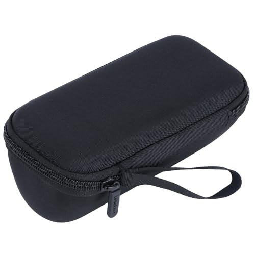 Lebakort Storage Case Compatible with JBL Grip Ambient Light Portable Speaker (Black Case) | Hard shell, shockproof protection, compact speaker protection case, durable handle, easy to carry - color: Black Case