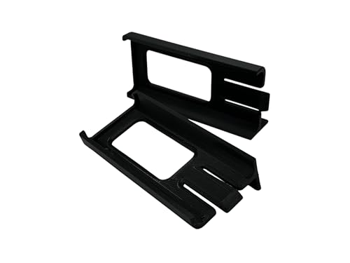 Desk Mount Kit for Focusrite Scarlett 4i4 (3rd Gen) - Under Desk Mount Brackets with Reversible Clips - Secure Mounting Accessories