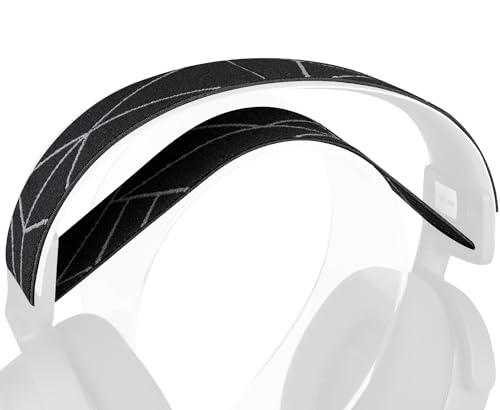 SOULWIT Headband for SteelSeries Arctis 7/7+/7X/7X+/7P/7P+/9/9X/Pro/Prime Gaming Headsets, Replacement Headstrap Pad Repair Part - Grey Line - color: Grey Line