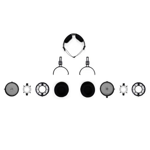 Audio-Technica ATH-R50x Pro Over-Ear Reference Headphones, Black, 3-Pack