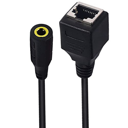 Seadream Network 3.5mm to RJ45 Female Adapter - DC 3.5mm Male & Female TRRS 4 Pole Jack - Touch Screen Device & KTV Cable Adapter - style: 3.5mm M to RJ45 F+3.5mm F to RJ45 F