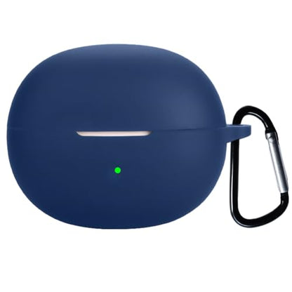 Silicon Case Cover Compatible with King Lucky Clip on Earbuds Open Ear Headphones i121 True Wireless Earbuds - color: Blue
