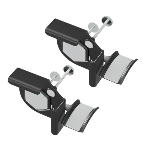 Headphone Holder for Screen (black 2 Pack) | Plastic Headphone Stand, Headset Stand Suitable for AirPods Max, Sony, Bose, Beats and More - color: black 2 Pack