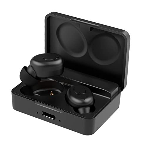 Wireless 5.0 in-Ear Gaming Earbuds Low Latency Gaming Earphones Headset Touch Control W/Mic Waterproof - Pink 56X40X20Mm/Pink/56 * 40 * 20Mm (Black 56 * 40 * 20Mm)