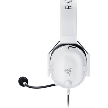 Razer BlackShark V2 X Wired PlayStation Gaming Headset, White - color: White, size: 3.5 mm (Pack of 1), style: PlayStation