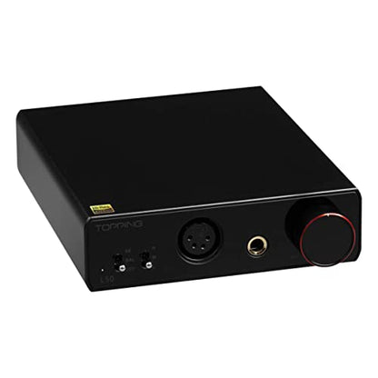 TOPPING L50 NFCA Balanced Headphone Amplifier – 145dB Dynamic Range, 0.00006% THD+N, RCA/TRS Input Pass Through, for IEMs & High-Impedance Headphones (Black)