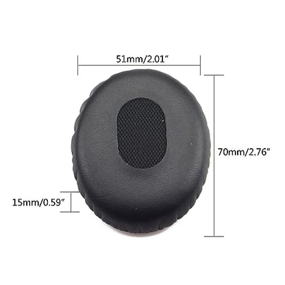 1Pair Ear Pads for On-Ear OE, OE1, QC3 Headphones Elastic Foam Earpads Ear Pads Sponge Cushion Replacement