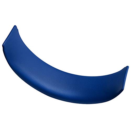 Geekria Protein Leather Headband Pad Compatible with Gold Wireless Stereo Headset PS3, PS4 (CECHYA-0083) Headphones, Replacement Band Repair Part (Blue) - color: Blue