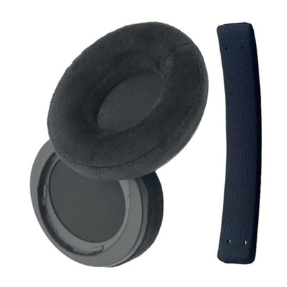 1 Pair Earpad Replacement Earpad Foam Memory Foam Ear Pad Cover Replacement for SHP9500 SHP9600 Corded Headphone Noise Isolating Ear Pad