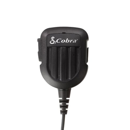 Cobra Shoulder Speaker Microphone | Speaker Mic with Push-To-Talk Button for Cobra Two-Way Radios with 2.5mm Plug - style: Shoulder Speaker Mic